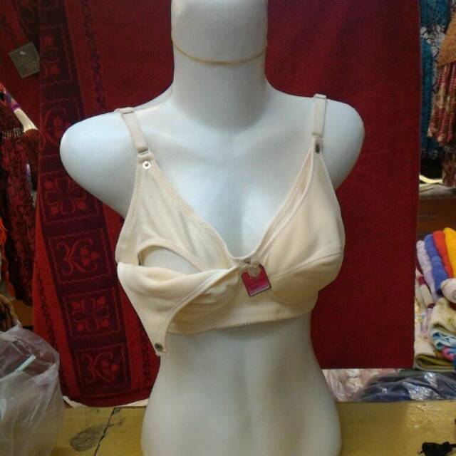 Bh Bra menyusui tanpa kawat golden nick Bahan katun