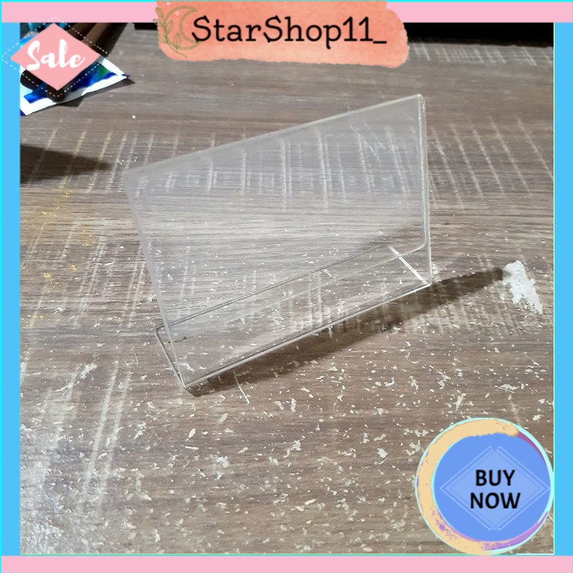 

Bisa COD "Starshop11_" - Tempat Kartu Nama Akrilik - Acrylic Name Card