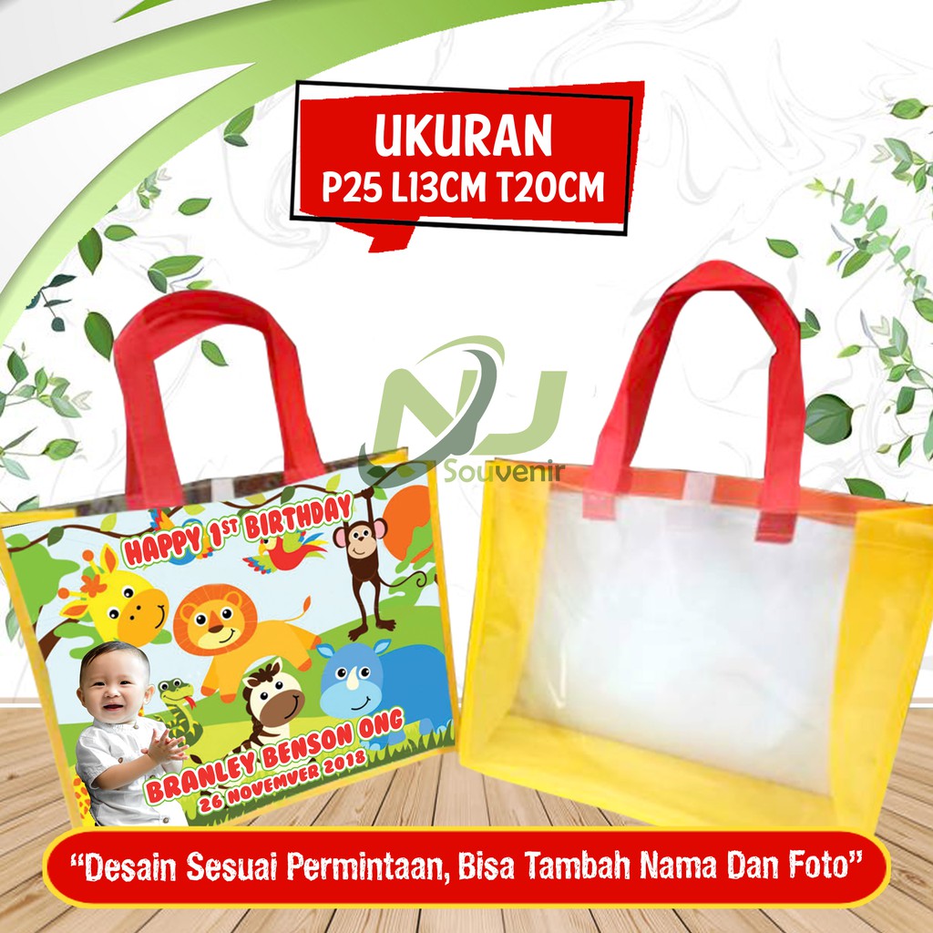 

Tas ulang tahun Mika | Tas Ultah bisa tambah/request foto