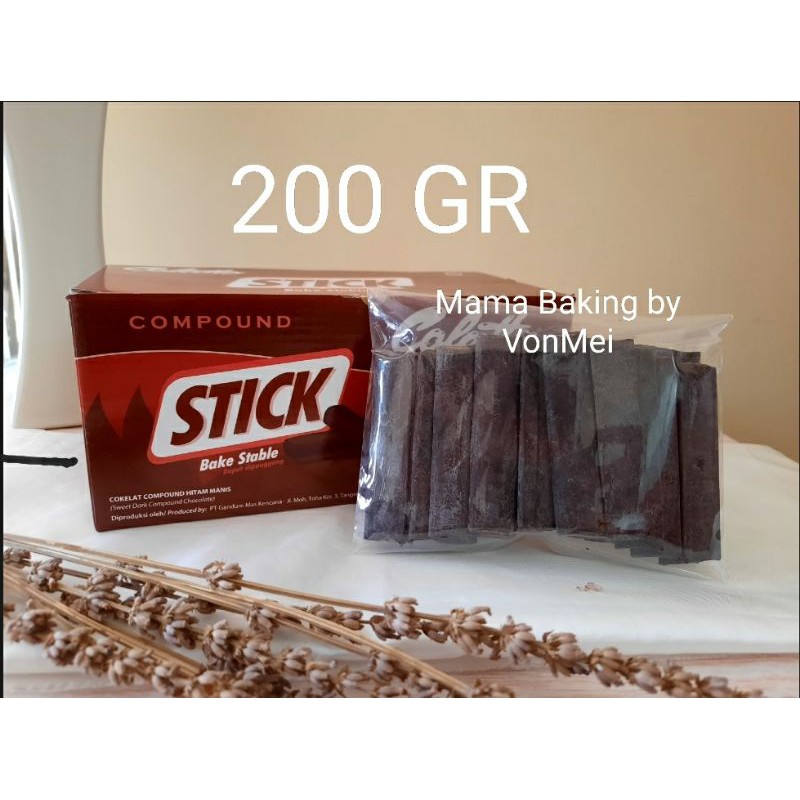 

COLATTA Chocolate Stick Compound 200 GR Cokelat Batang Compound Repack