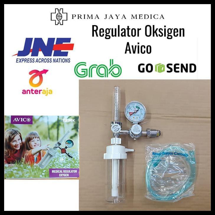 Regulator Oksigen Avico. Flowmeter Oksigen Avico.