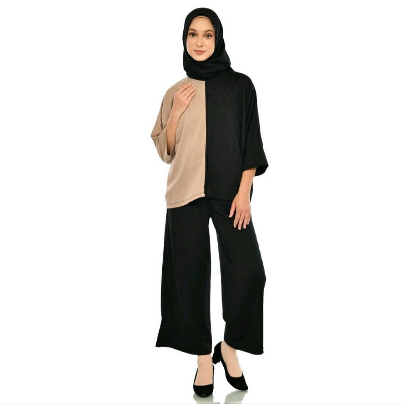 Tunic - Two Tone Dara Tops All Size