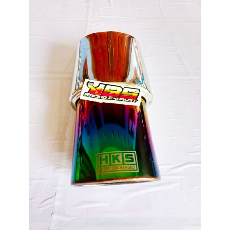 KNALPOT HKS TURBO OVAL PELANGI ALL MOBIL