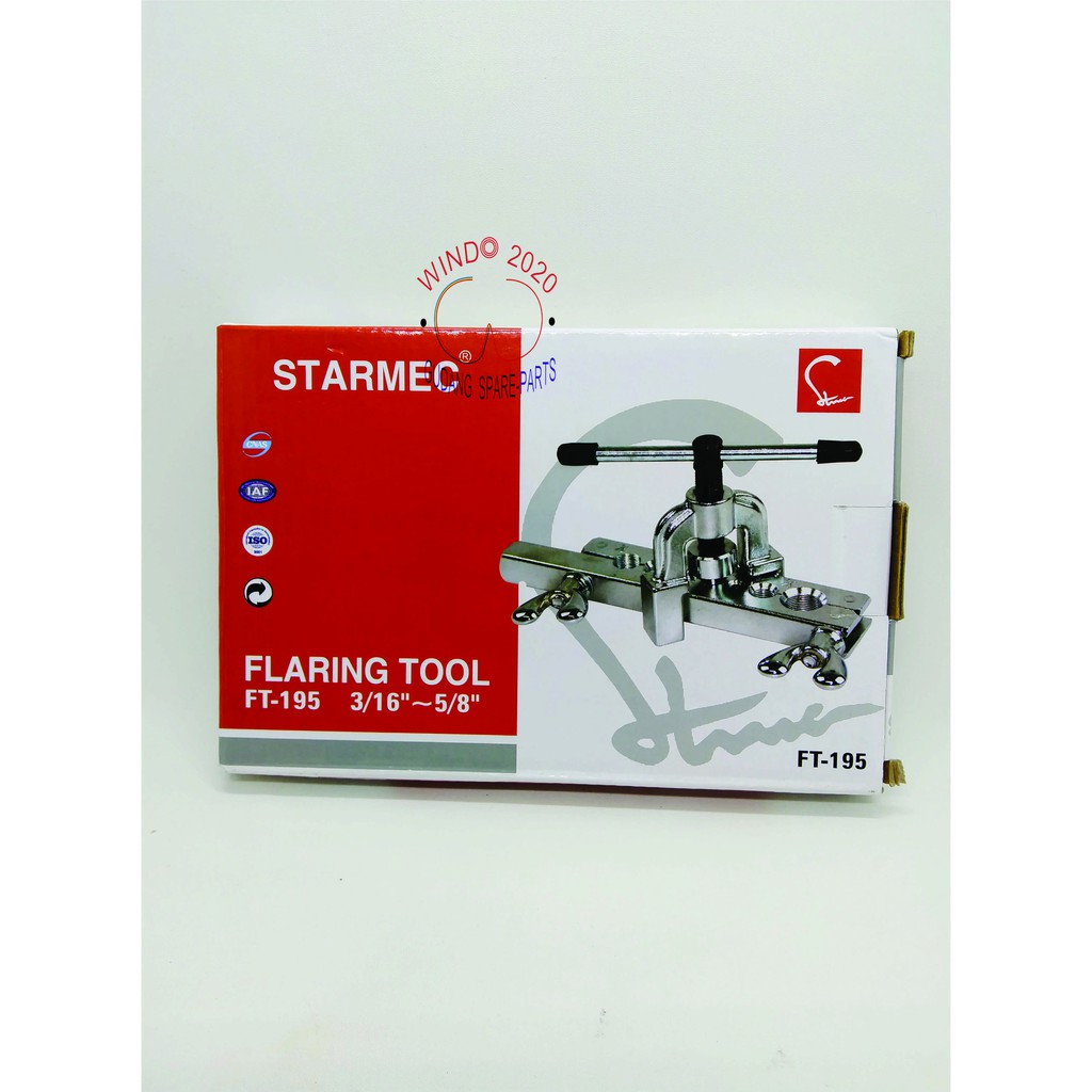 FLARING TOOL CT195 | FLARING SINGLE CT-195 | PEMBUKA PIPA AC CT 195 | FLARING MULTI  |  FT 195 FLARING TOOL