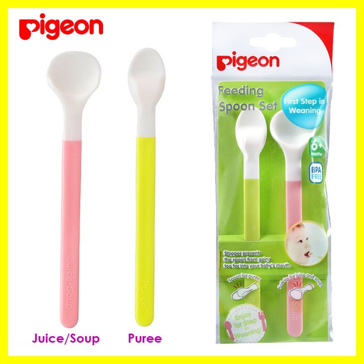 FEEDING SPOON PIGEON SET 050318 / SENDOK MAKAN BAYI