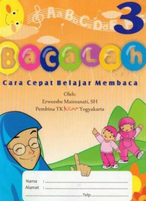 Buku Anak - Bacalah - Cara Cepat Belajar Membaca (3 buku)