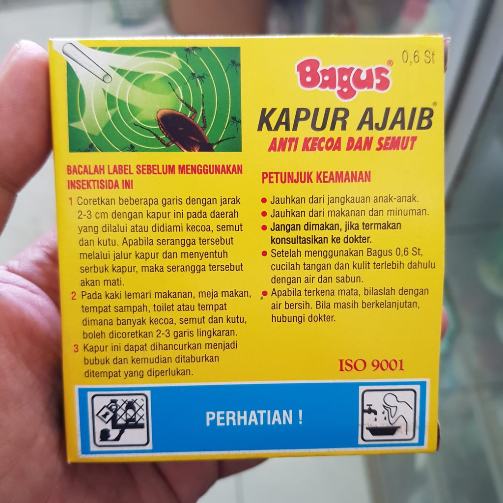 BAGUS KAPUR AJAIB ORIGINAL UNTUK KECOA DAN SEMUT