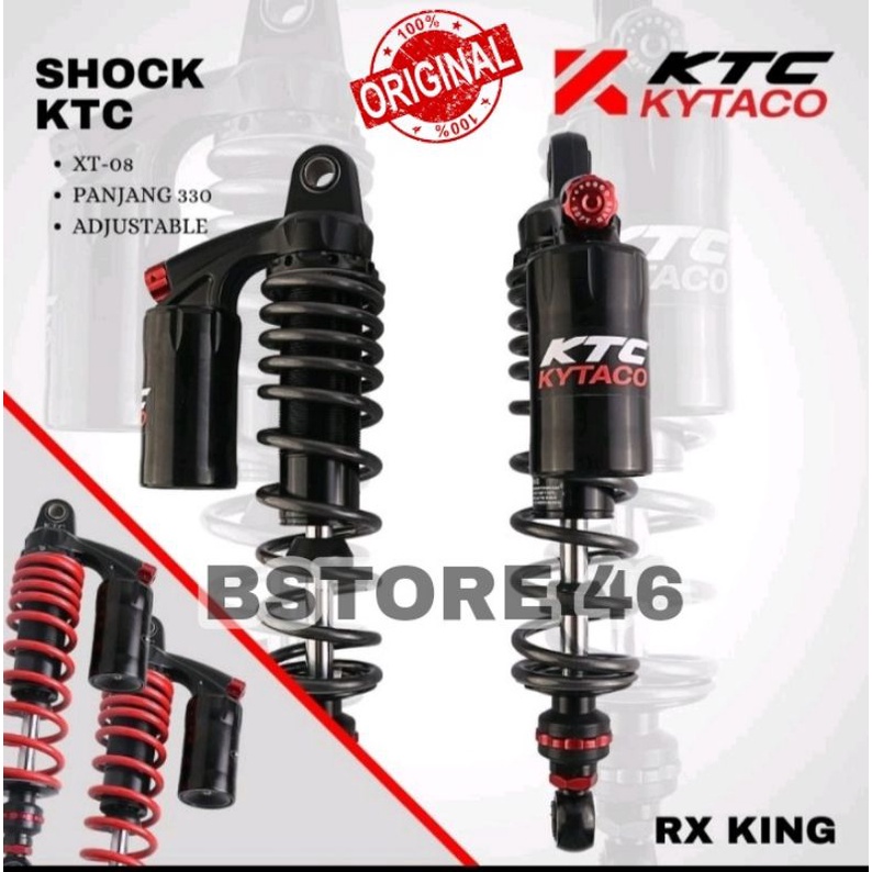 SHOCK KTC KYTACO RX KING 330MM XT08 ORIGINAL TABUNG ATAS