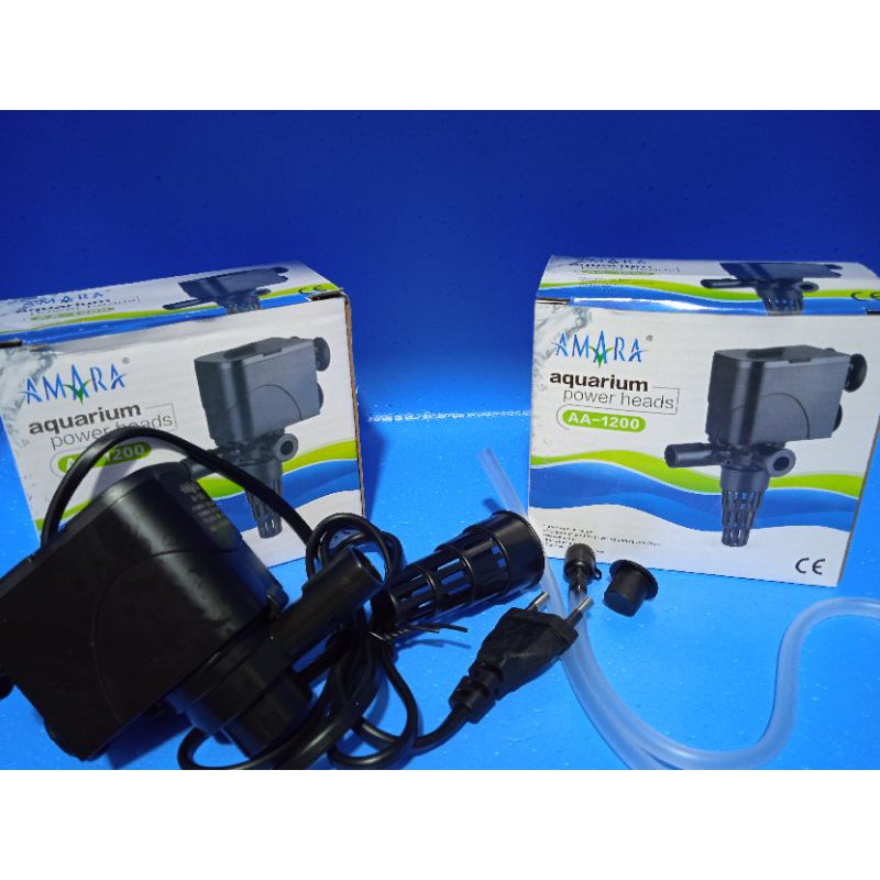 POMPA AIR PEMBERSIH AQUARIUM CELUP AMARA AA 1200 LOW WATT 12WATT POWER HEAD