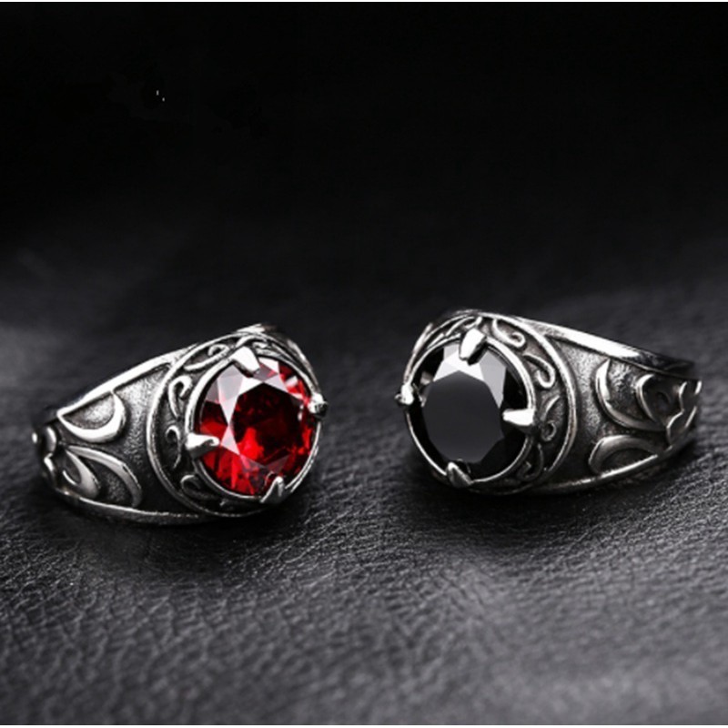 SEUSUK  Fashion Viking Men Knot Rune Norse Exquisite Ring Fashion Ring Jewelry