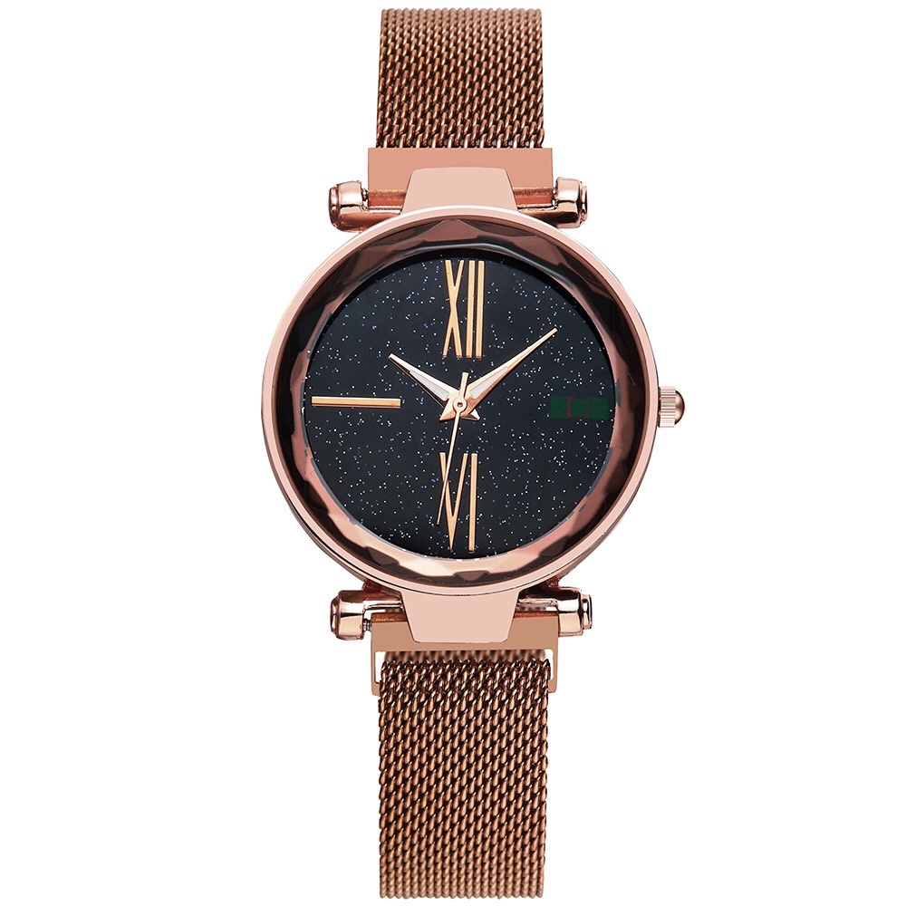 ［ready stok］Jam tangan magnet Rantai wanita rantai pasir s1001-S1133-Rosegold