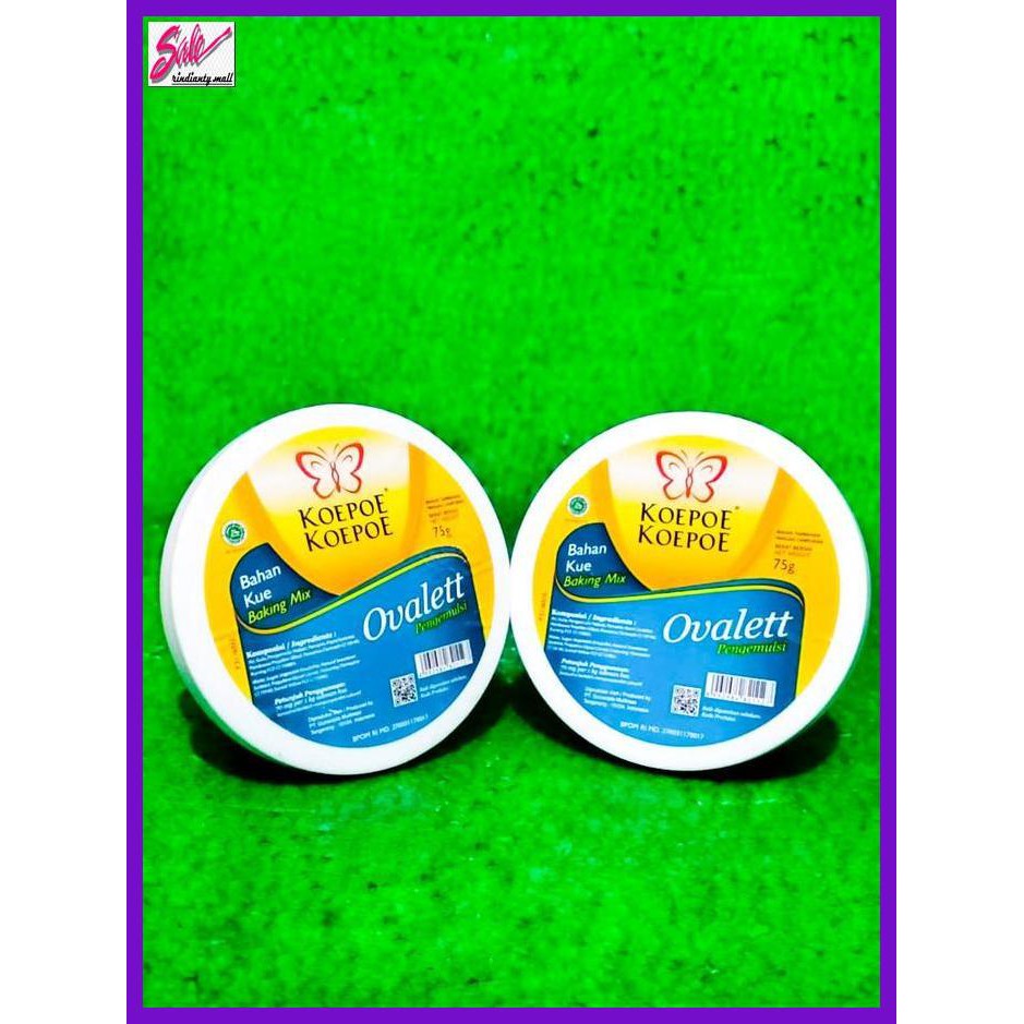 

DERPOWBAKING- OVALETT KOEPOE-KOEPOE 75 GR -ASLIII.