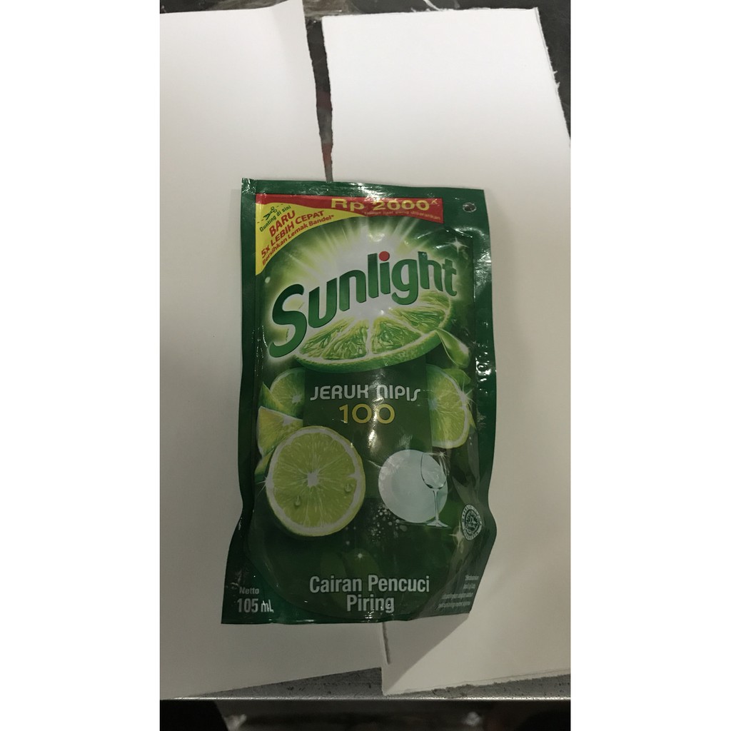 Sunlight Jeruk Nipis 95ml / 95 ml / Eceran 2000 Grosir Murah Promo