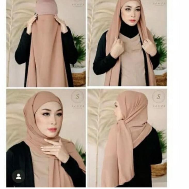 Ready Stok Pasmina Dinda Hauw/Pasmina Inner COD