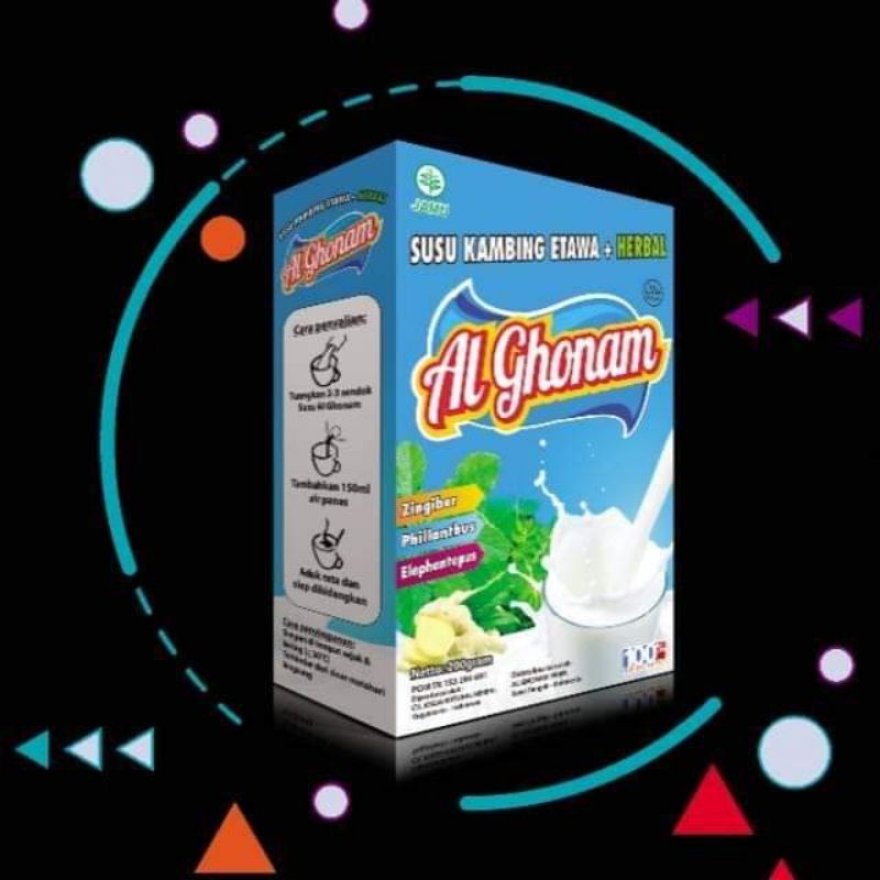 AL GHONAM SUSU KAMBING ETAWA BUBUK PLUS HERBAL ALGHONAM