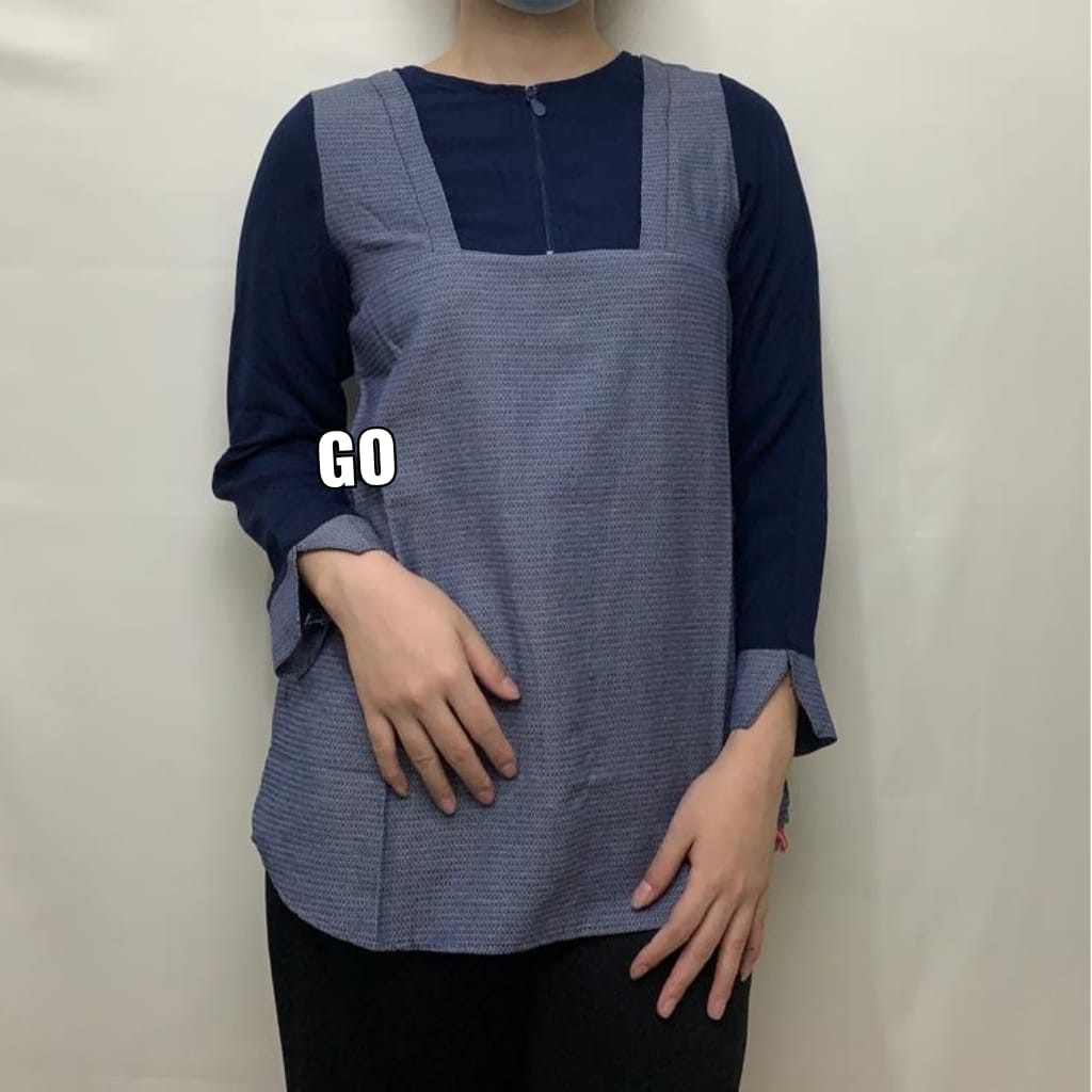 gof BA CRESSIDA Atasan Blouse Cewek Baju Wanita Pakaian Perempuan Casual