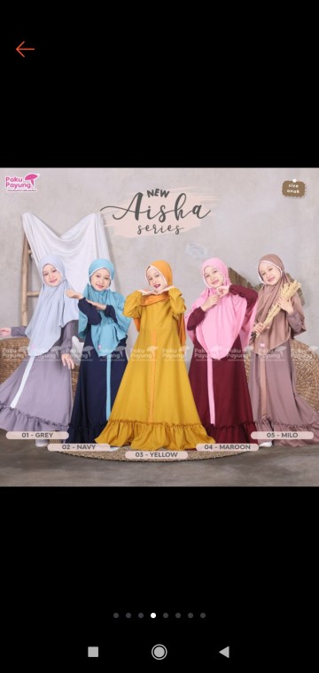 Aisha Kids N Teen By Paku Payung