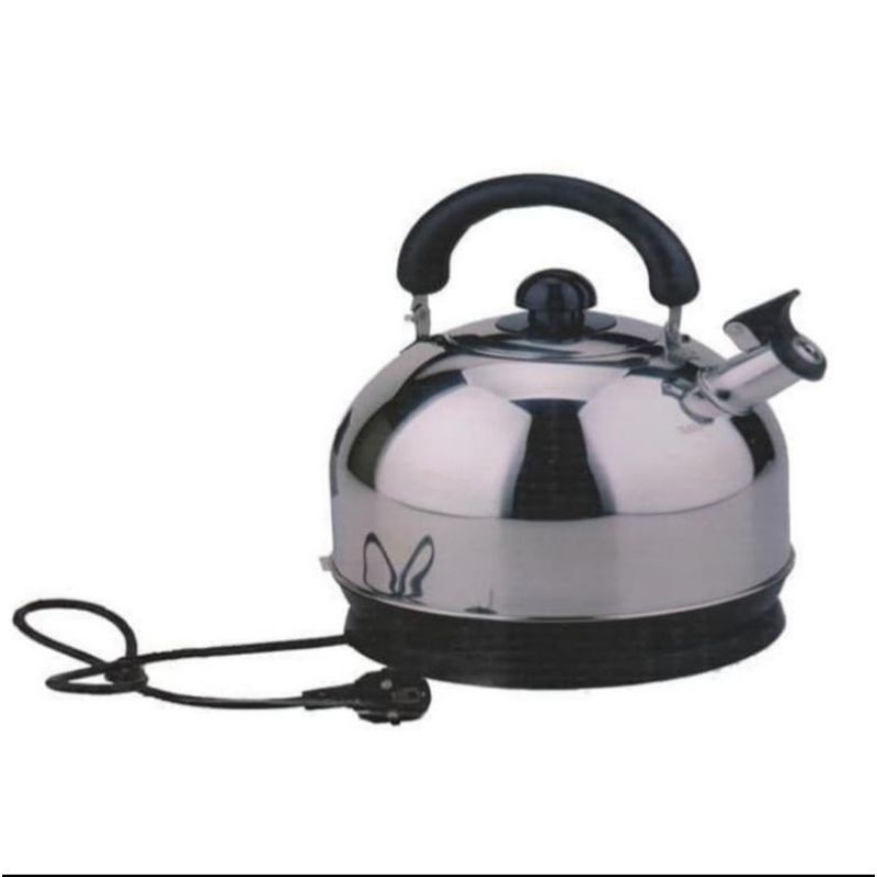Teko Listrik whistling kettle UTU 5 Liter Stainless Stell Tebal / Teko listrik 5 liter