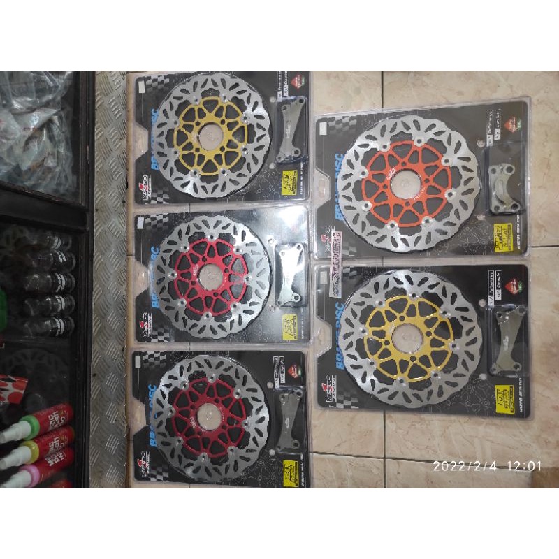 Piringan Cakram Diskbrake Moto1 Racing 260MM Floating Beat, Scoopy,Vario,Jupiter