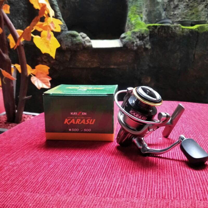 Reel Spinning ultra light Kaizen karasu 800