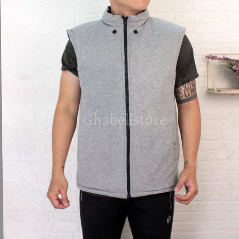 Ghabellstore Rompi Pria Motor Hoodie Bolak Balik Anti Angin