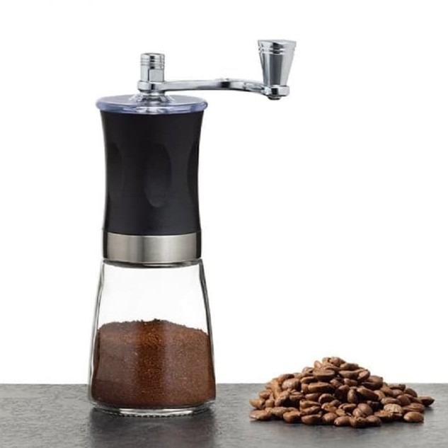 Grinder Penggiling Biji Kopi Penghalus Kopi Penghancur Kopi Gilingan Kopi Import Gilingan Kopi Kaca