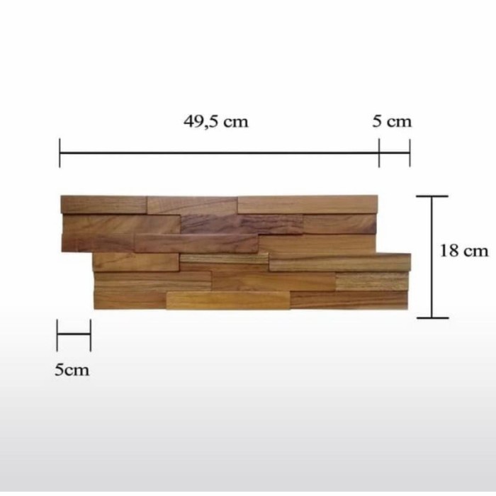 Ready Stok Panel Dinding/Wall Panel 3d/Walpaper dinding 3d harga termurah