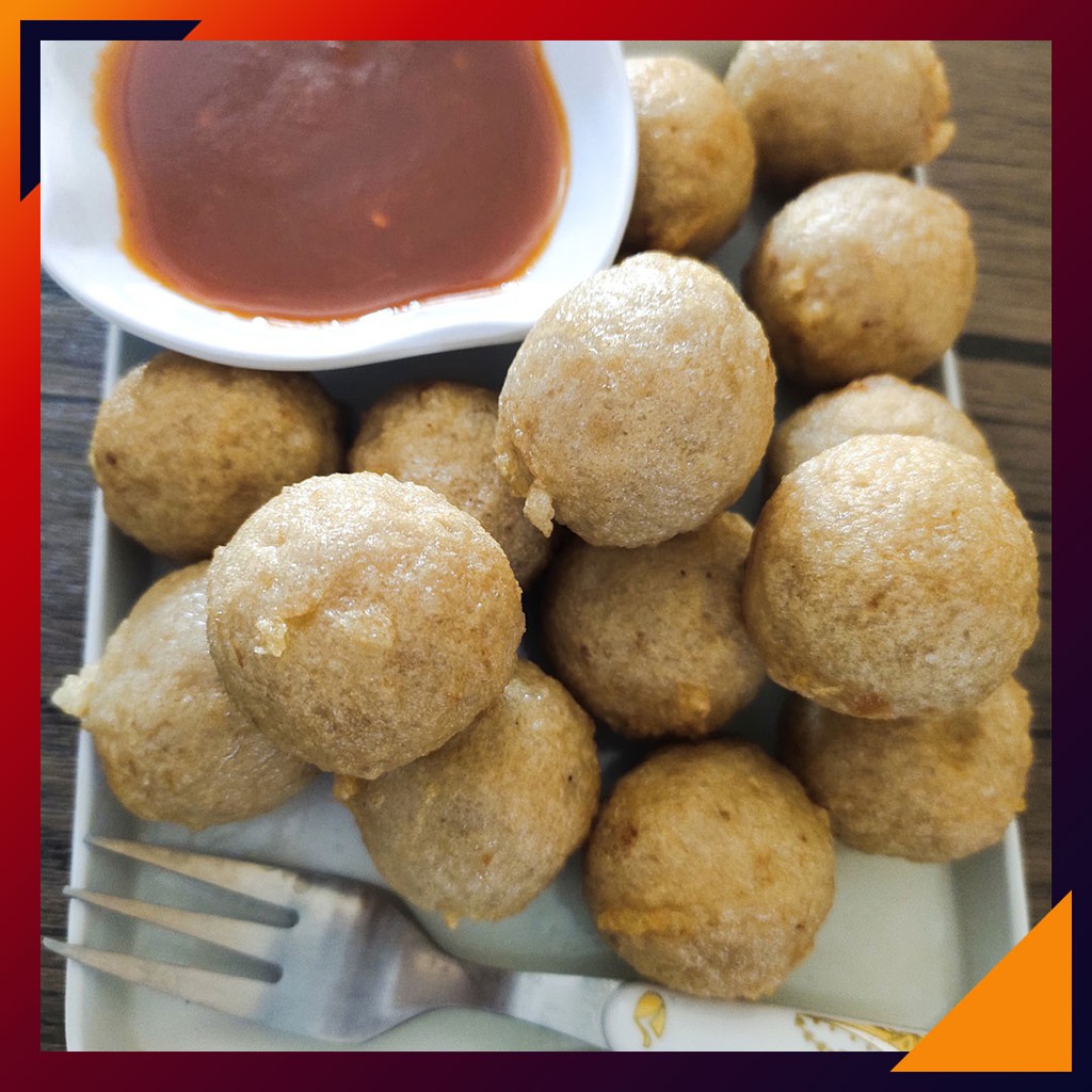 

Pempek Adaan Palembang Fishball Bulat Isi 15