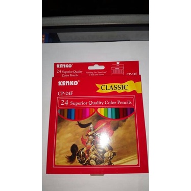 

WARNAPENSIL- PENSIL WARNA KENKO ; 24 WARNA -PENSIL WARNA