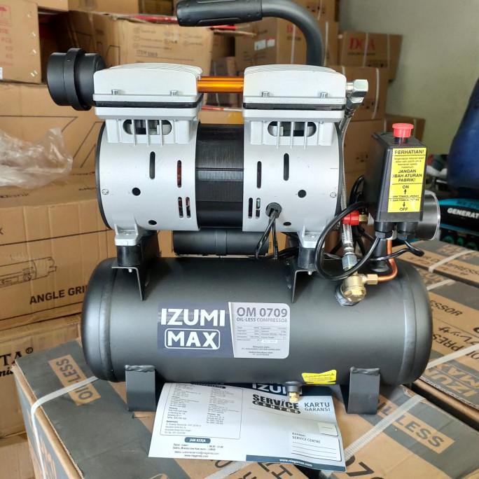 Izumi kompresor Angin Oiles Air compresor 3/4 hp 9liter IZUMI MAX
