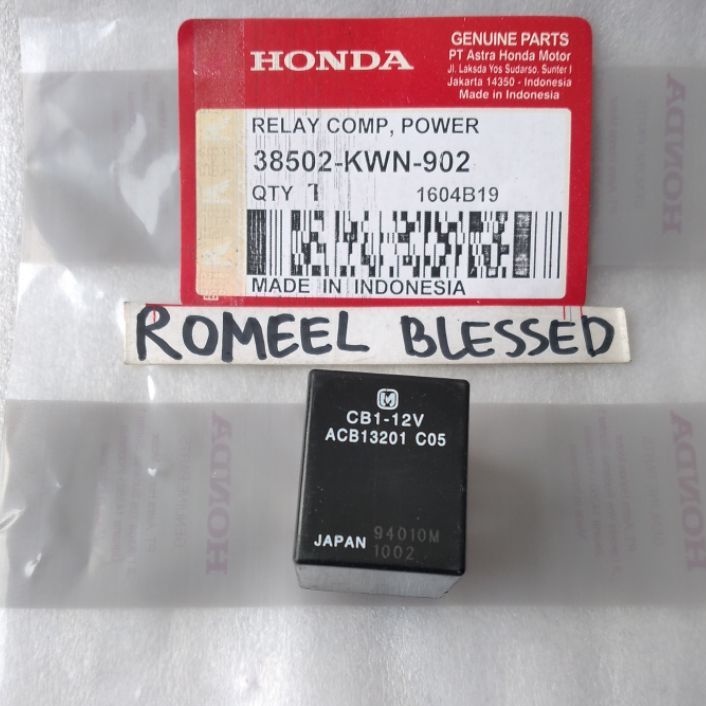Jual RELAY COMP POWER RELAY kaki 5 VARIO 125 esp VARiO 150 ESP/HIGH
