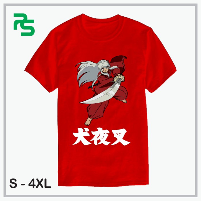 Kaos Baju Inuyasha Anime