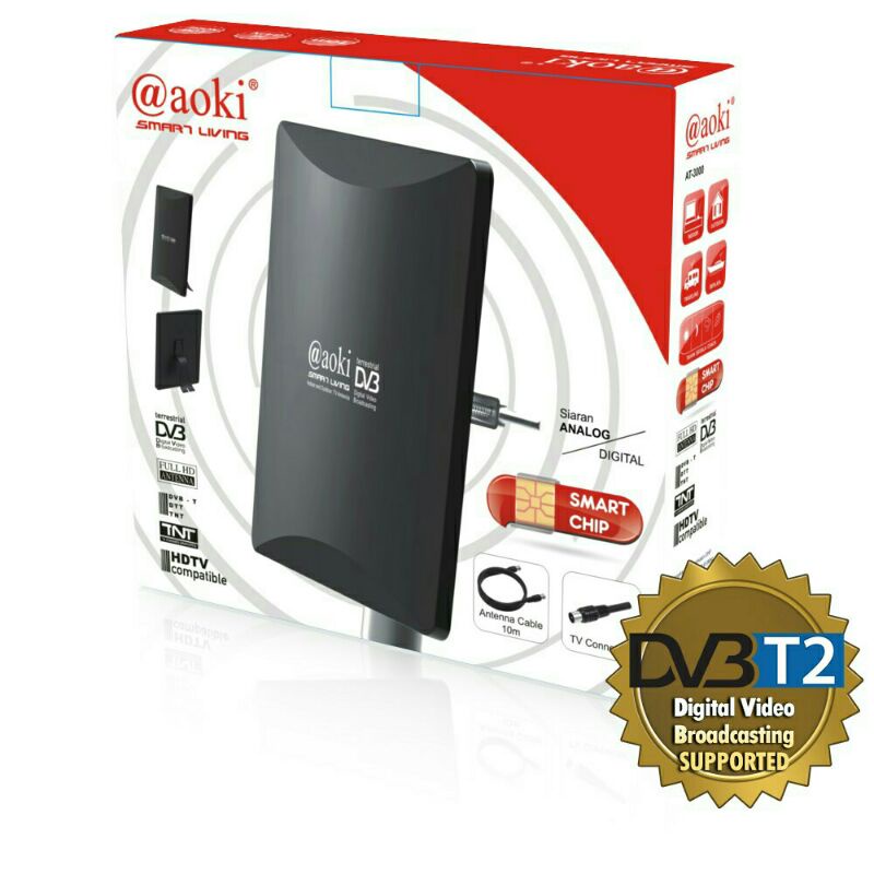 Antena Digital aoki.  AT- 3000.