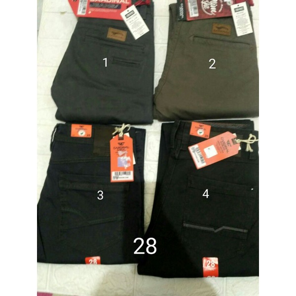 Celana cardinal casual, celana panjang casual cardinal