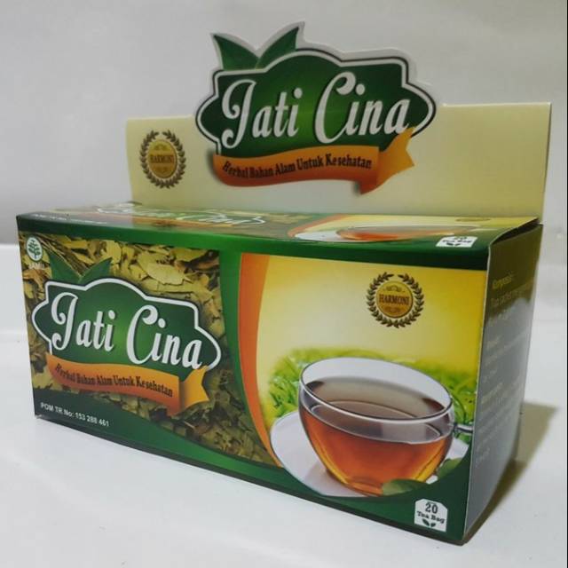 

Teh celup daun jati cina harmoni asli original