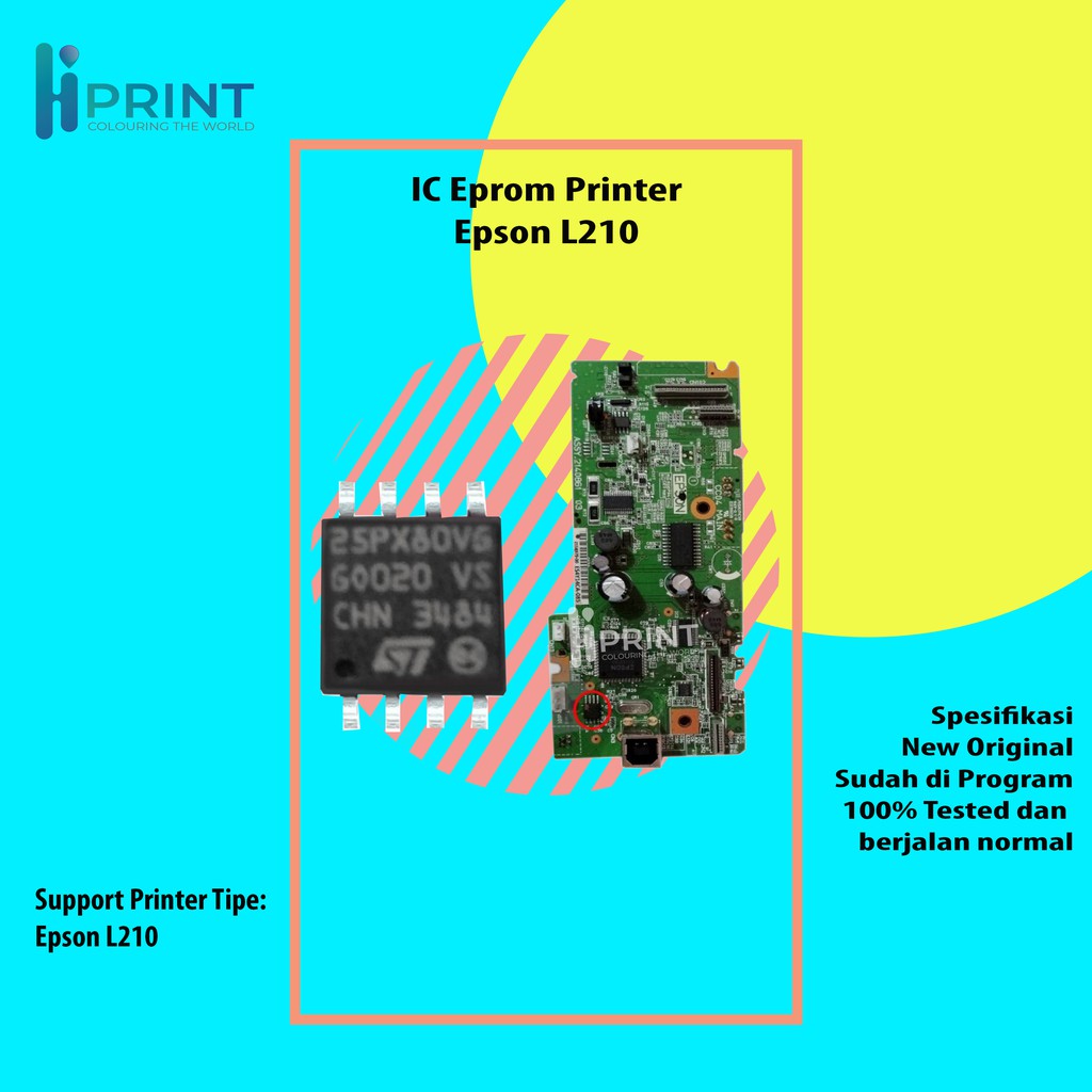 IC Eprom Epson L210, IC Eeprom Reset Epson L210, Resetter Printer Epson L210 New