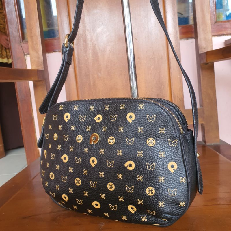 tas papillon k3439 tas kulit asli papilon 3 sleting