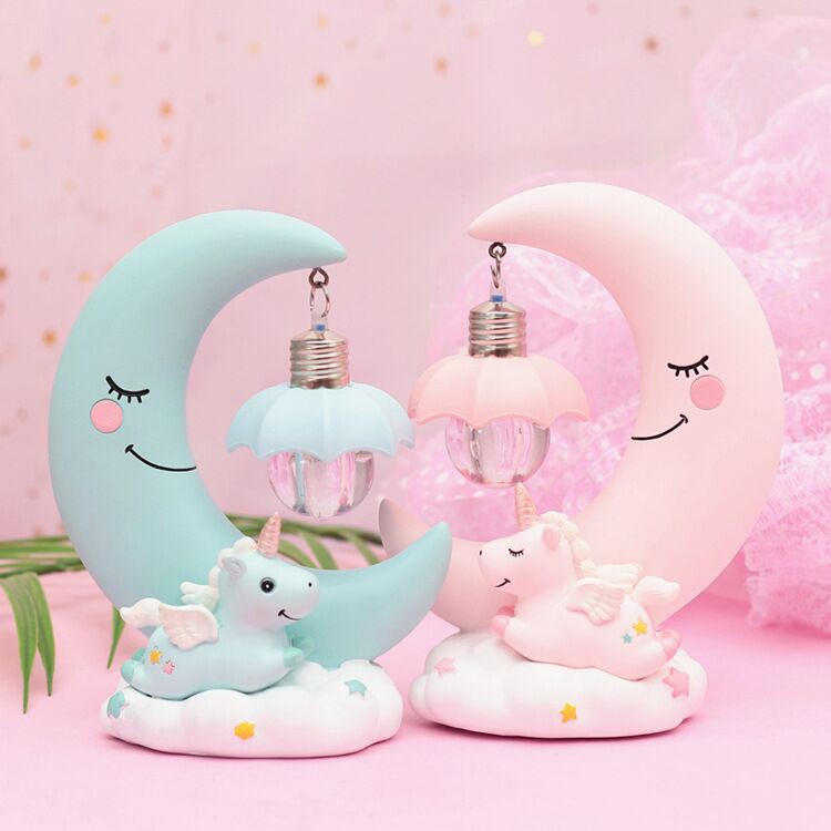 Tokomuda Moon Light Unicorn  Lampu Tidur  Hias Dekorasi  