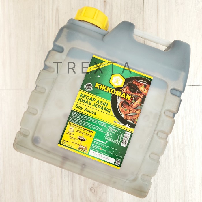 

Kikkoman Soy Sauce / Kecap Asin Khas Jepang 5 Liter GOJEK GRAB