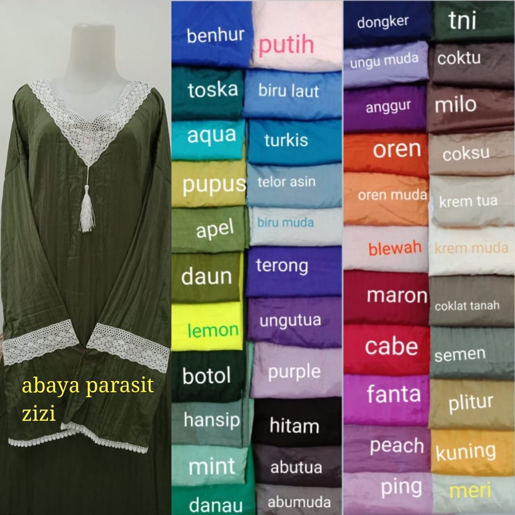 ABAYA TRAVELLING / MUKENA TRAVELLING / MUKENA PARASUT PREMIUM / ABAYA PARASUT PREMIUM