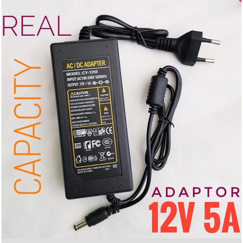 ADAPTOR DINAMO AC TO DC 12V 5A UNTUK DINAMO POMPA AIR DC 12V 5A (MAX. PRESSURE)