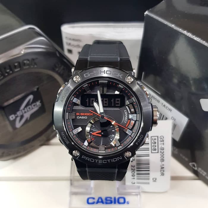 Casio G-Shock GST-B200B-1A / Gshock GSTB200B-1A Original  GARANSI