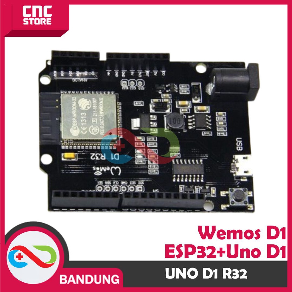 WEMOS ESP32 ARDUINO UNO D1 R32 WIFI ESP32 4MB