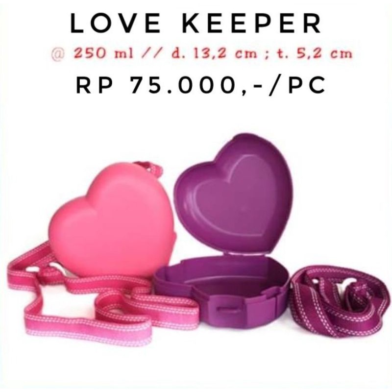 tupperware love keeper