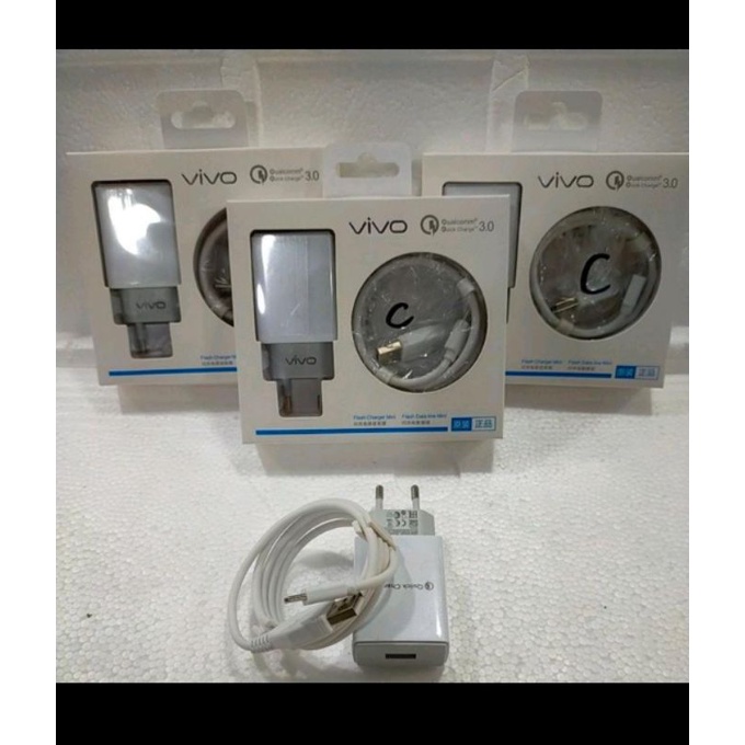 Charger casan hp Vivo type C original (batok kecil)