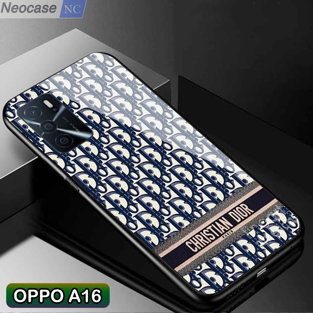 SoftCase Glass Kaca Oppo A16 A16S - Case Hp Oppo A16 A16S - Casing Hp Oppo A16 A16S (N19)