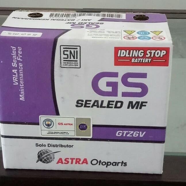 -➱ Aki Motor Satria FU New Satria Fu GS ASTRA GTZ6V ORIGINAL AKI KERING ★★ KVR