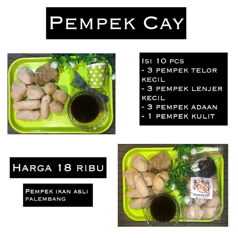

PEMPEK CAY ASLI PALEMBANG
