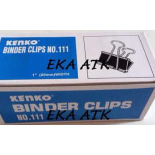 

HOT SALE|BEST SALLER Bindet Clips Kenko 111 / Klip / Jepitan / Penjepit Kertas Hitam