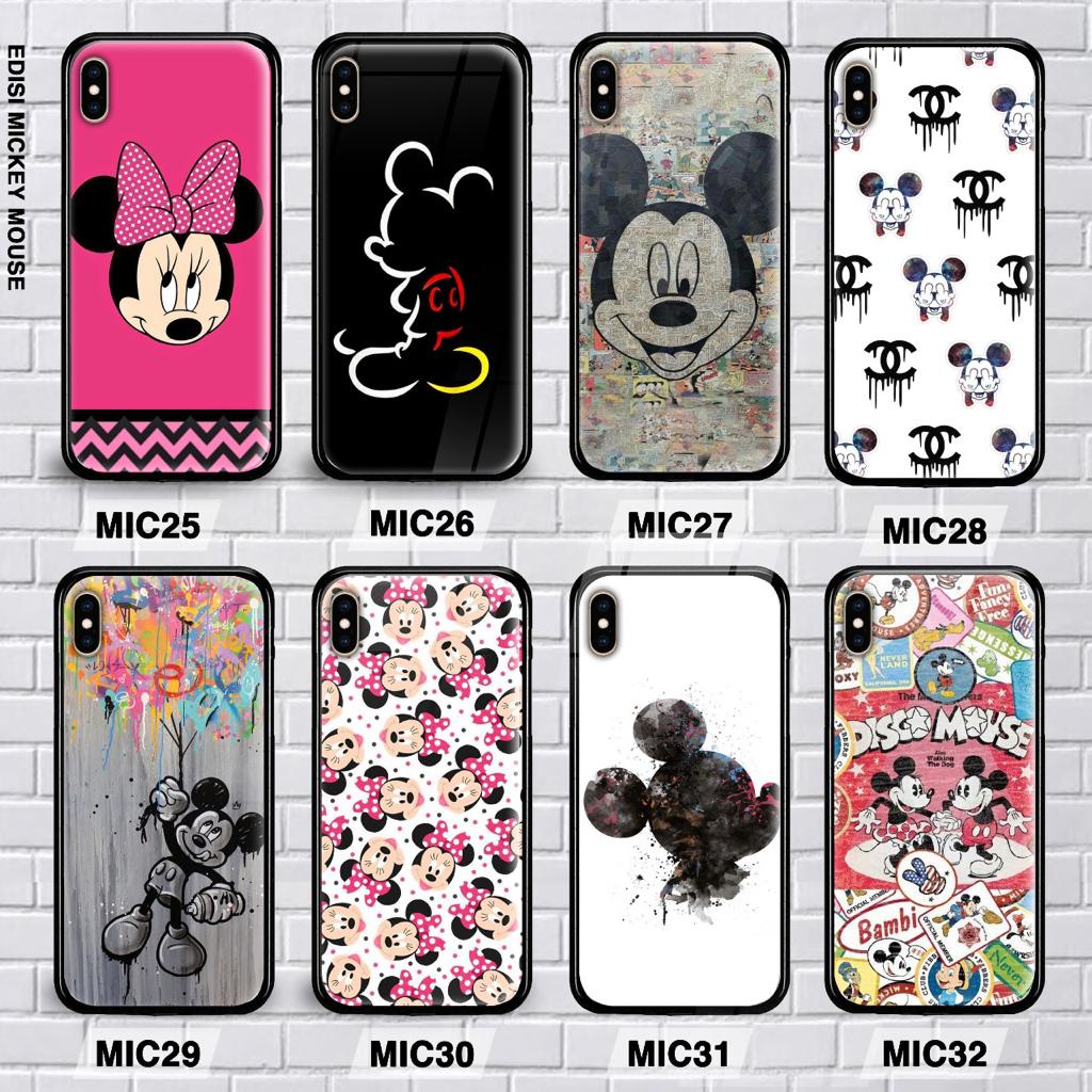 mickey mouse case redmi note 10s poco f3 samsung a32 5g a52s 5g vivo y53s v21 5g x60 custom glass ca
